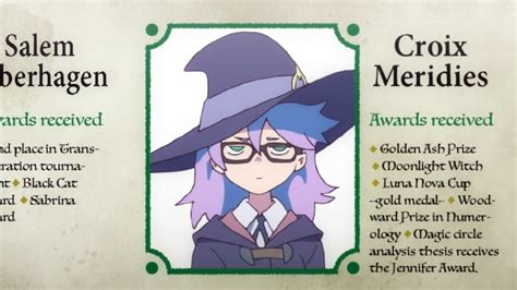 Little witch adhering croix